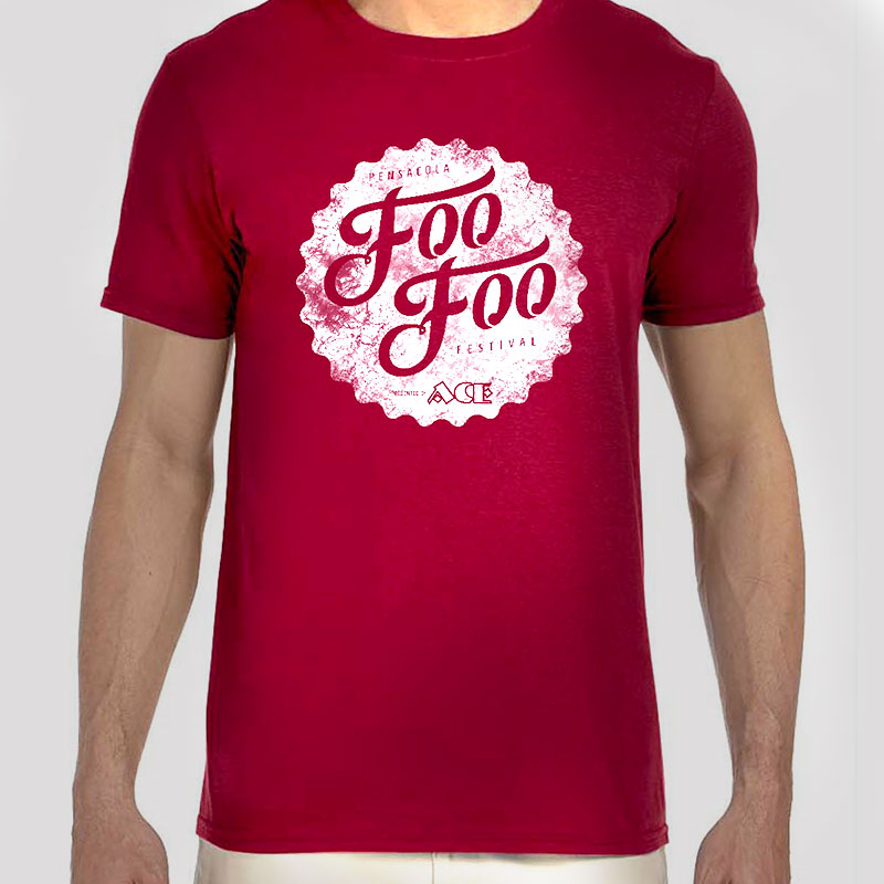 Foo Foo Fest logo t-shirt